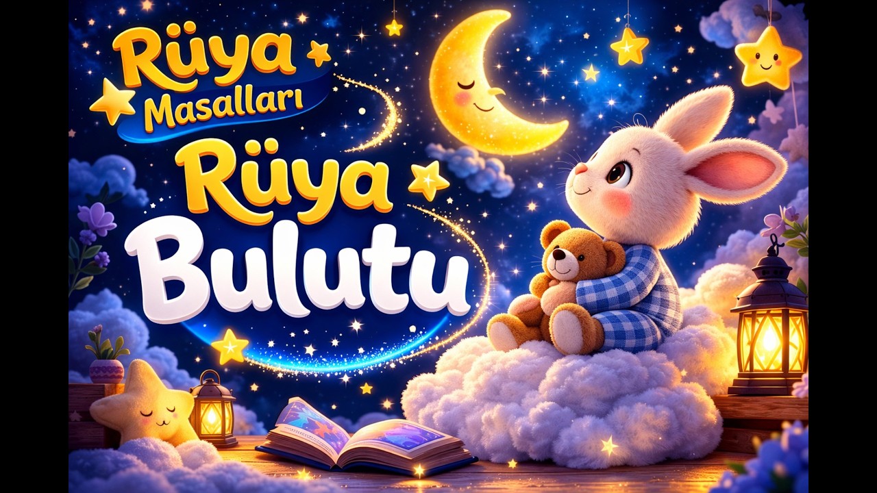🌙 ☁️ Simon ve Rüya Bulutu ☁️ | 3-6 Yaş Uyku Masalı I 5 Dakikada Uyutan Masal I Bölüm 5