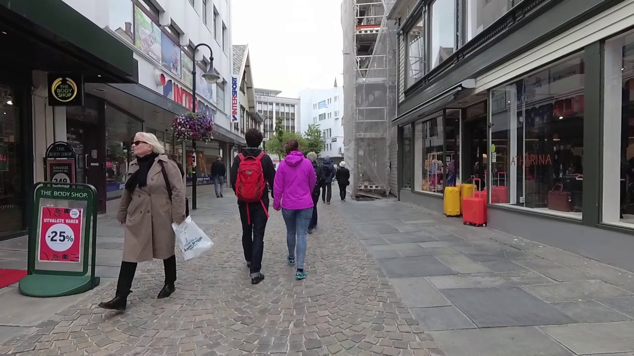 Stavanger, Norway Cruise Ships Port Area