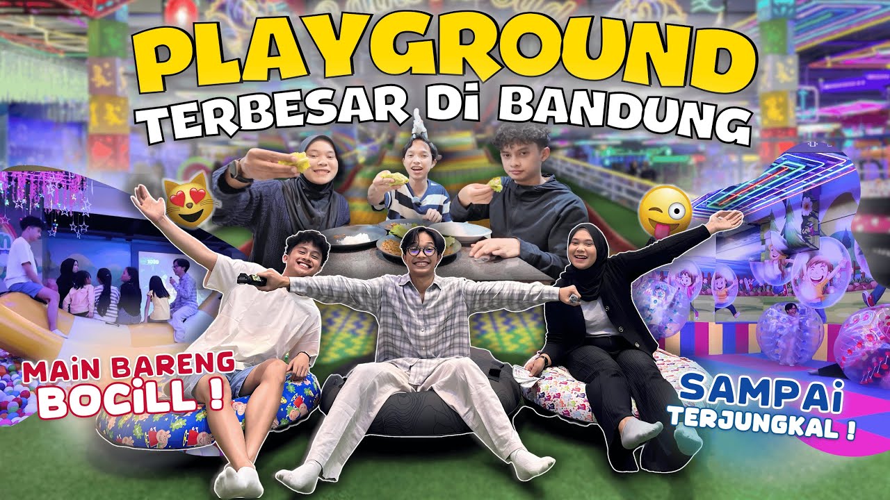 FAHRY KEJUNGKAL😭‼️ PLAYGROUND TERBESAR DI BANDUNG⁉️