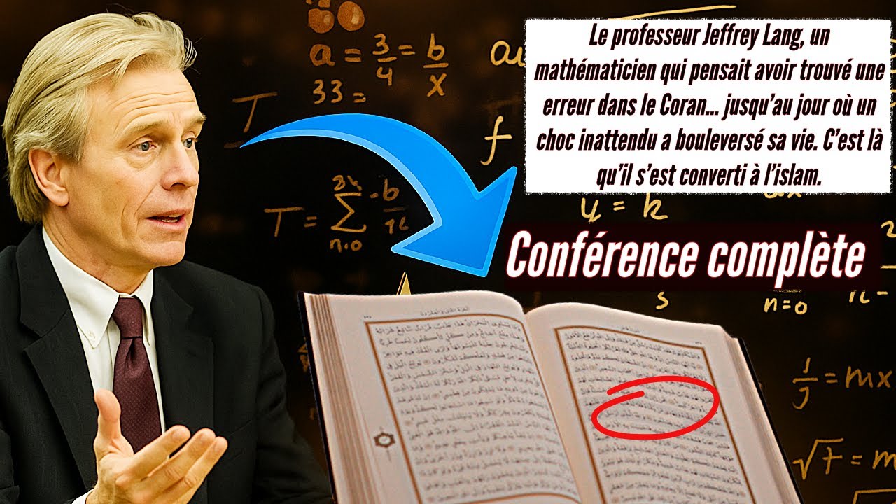 L’histoire de la conversion à l’islam du professeur Jeffrey Lang – conférence complète