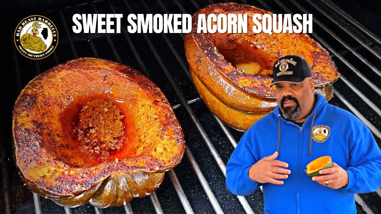 Sweet Smoked Acorn Squash | Pellet Grill | Recteq Lifestyle