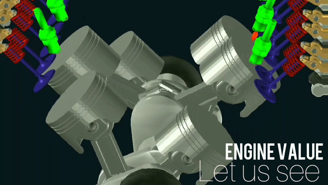 V6  ENGINE ANIMATION