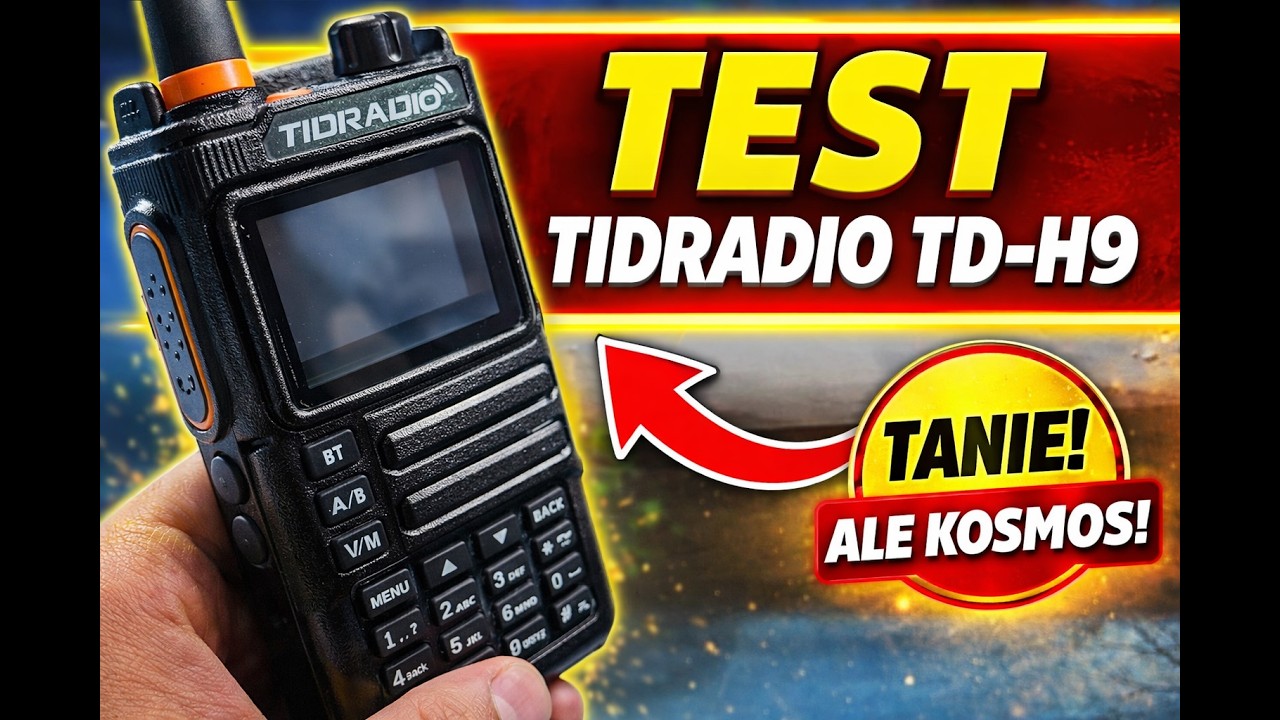 TIDRADIO TD-H9 TEST