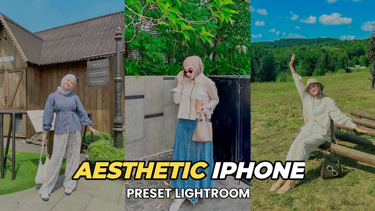 FREE 50+ PRESET LIGHTROOM TERBARU 2025 | AESTHETIC IPHONE | LIGHTROOM TUTORIAL