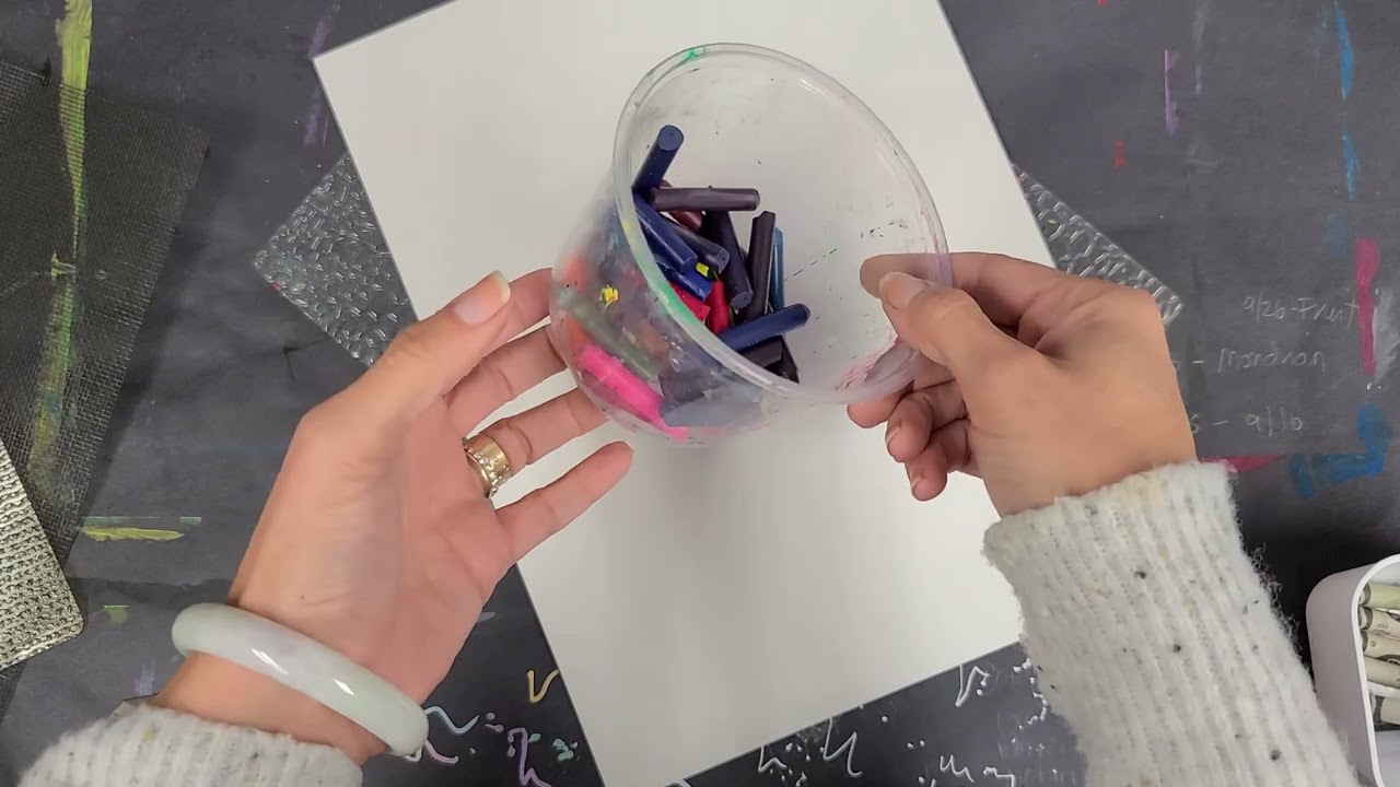 How to use Texture Plates - Elementary Art