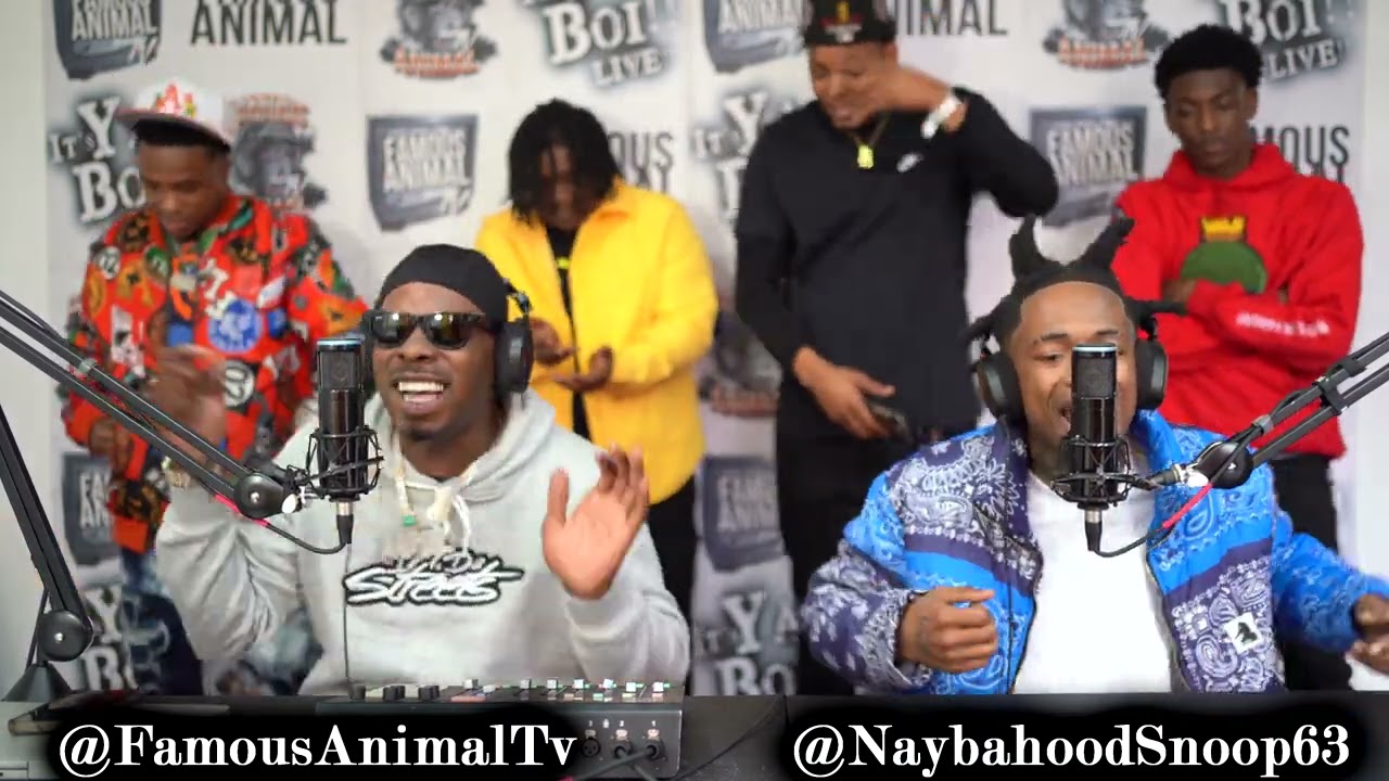 Texas Rapper Naybahood Snoop Stops By Drops Hot Freestyle on Famous Animal Tv
