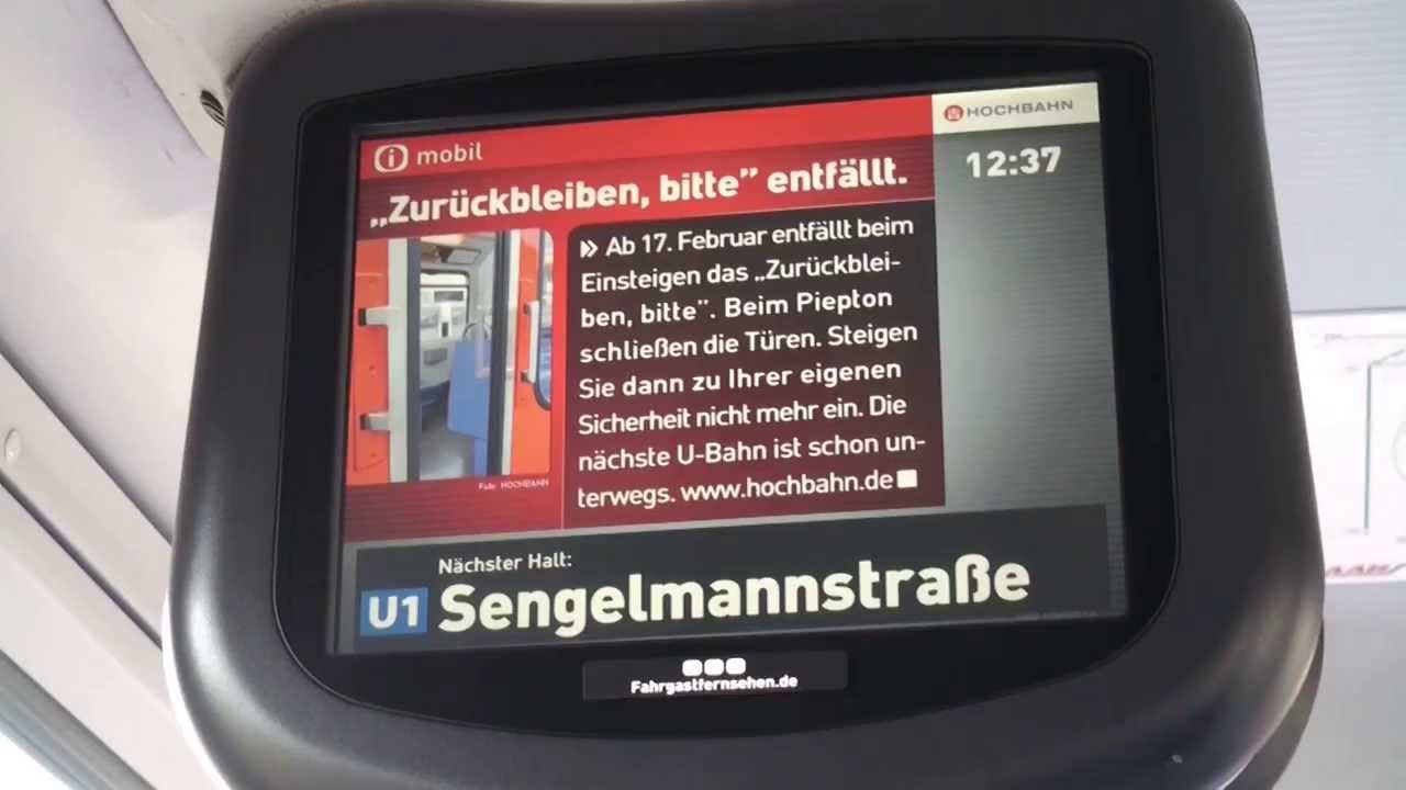 Hamburger Hochbahn : Ansage  