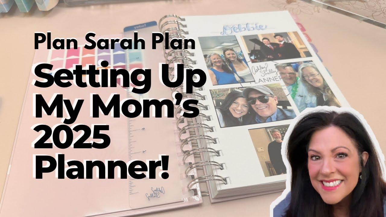 Moving My Mom Into Her Planner! | Ashley Shelly 2025 Planner