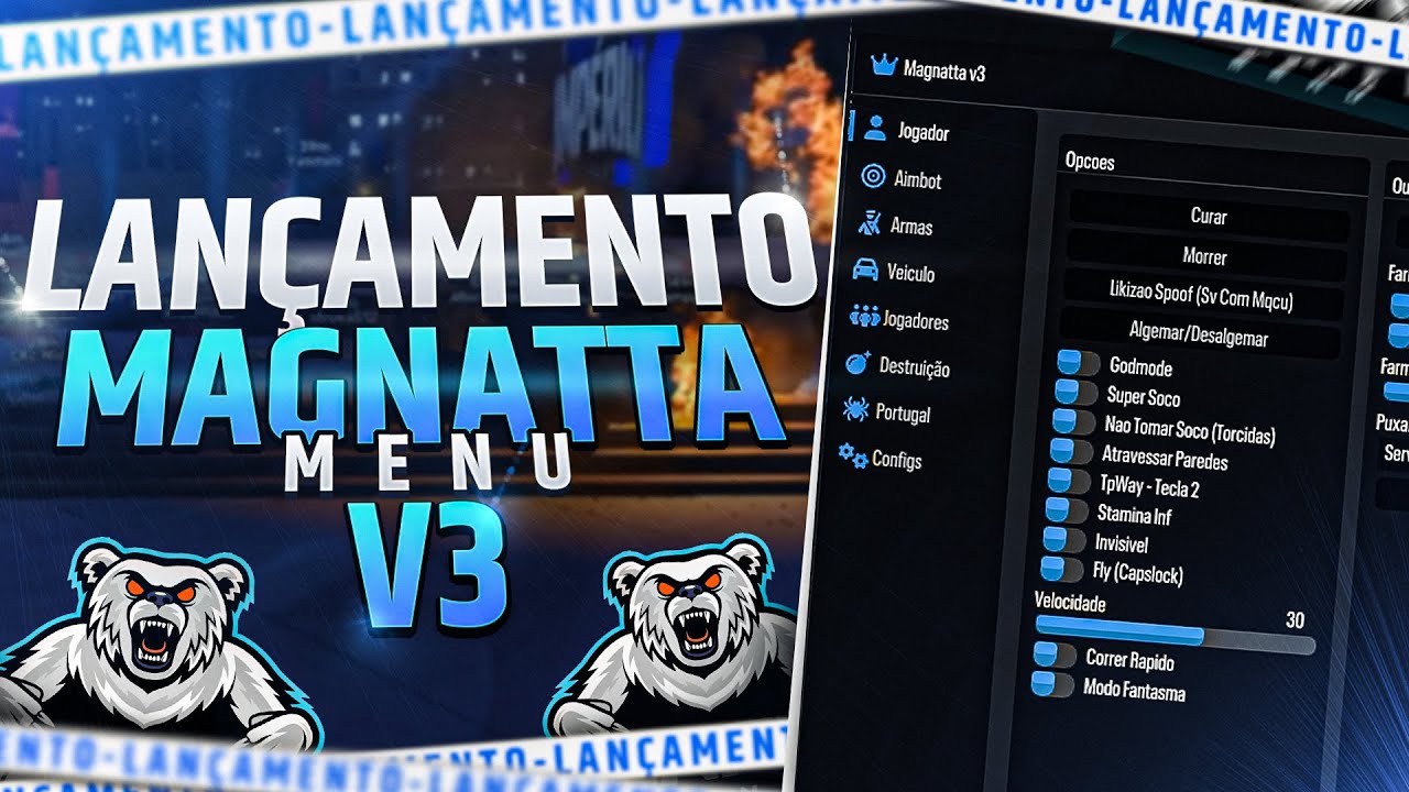 Lan&ccedil;amento do MAGNATTA MENU v3 😍 ( ShowCase )