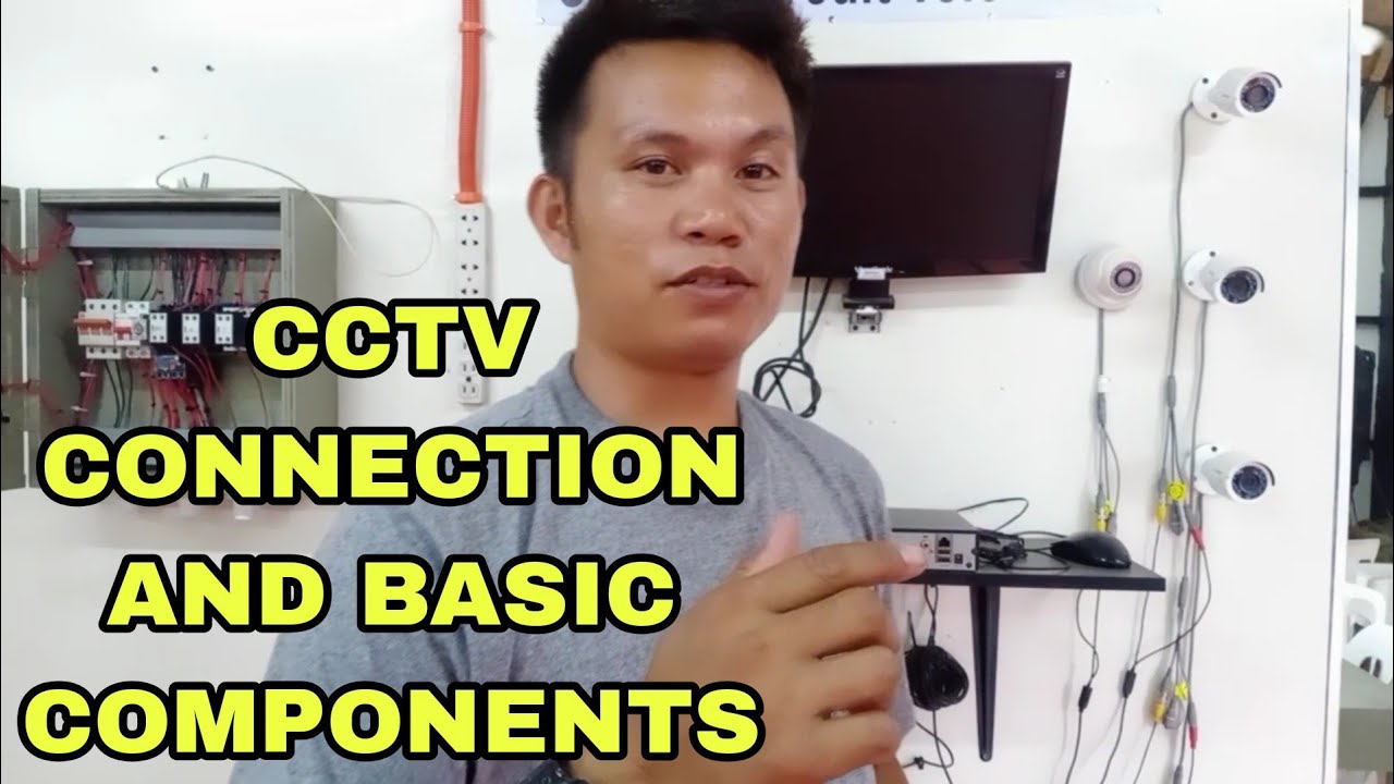 CCTV installation and basic components| Tagalog tutorial | Partialtv
