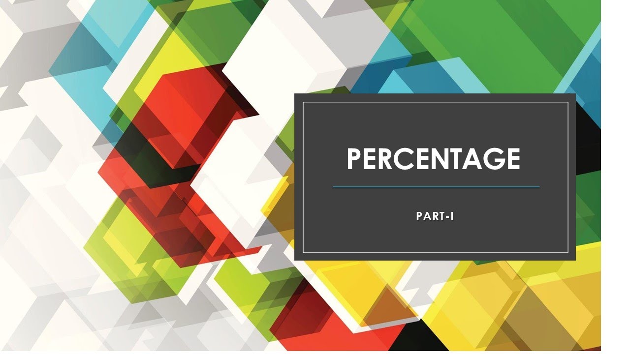 Percentage Lesson-1:Arithmetic (In Mizo)| Tips and Tricks | Percentage Mizo tawng #SSC #BankPo#Upsc