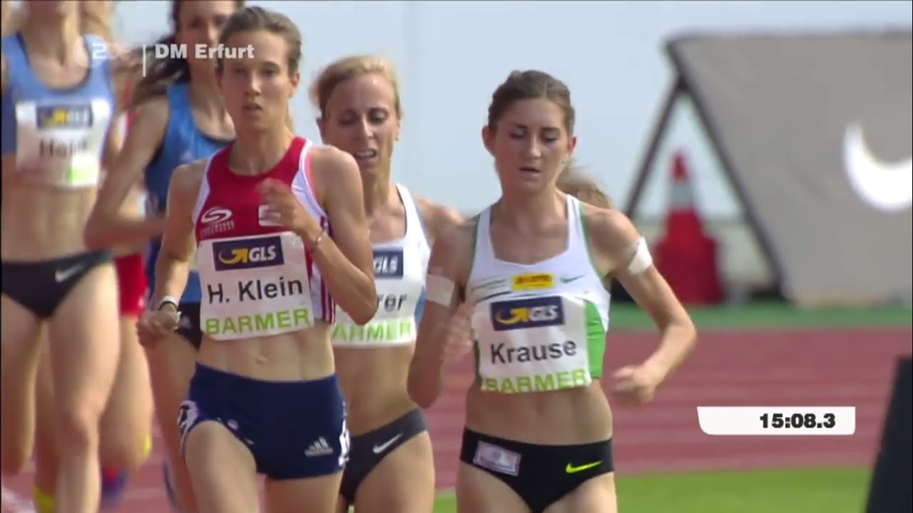 DM Erfurt 2017 - 5000m Frauen