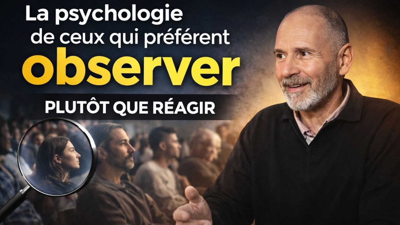 La psychologie de ceux qui préfèrent observer plutôt que réagir
