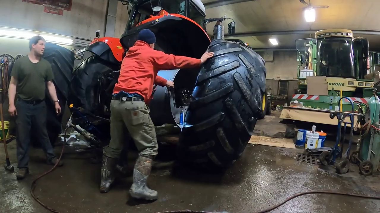 Massey Ferguson 8480 getting new 800/70R38 Trelleborg Tires!