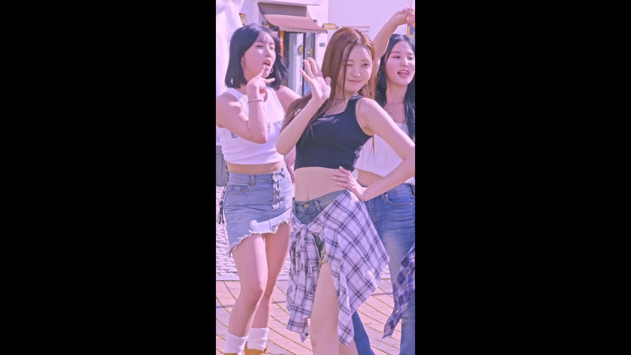 240728 트라이비 (TRI.BE) - 담양 댄스타그램 버스킹  릴레이댄스 & KISS 미레 직캠 (Fancam)