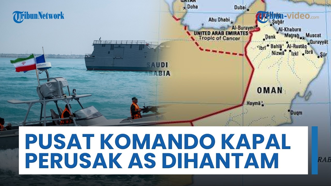 Pusat Komando & Kendali Kapal Perusak AS Jadi Target Iran: Kami Balas dengan Waktu Sesingkat Mungkin