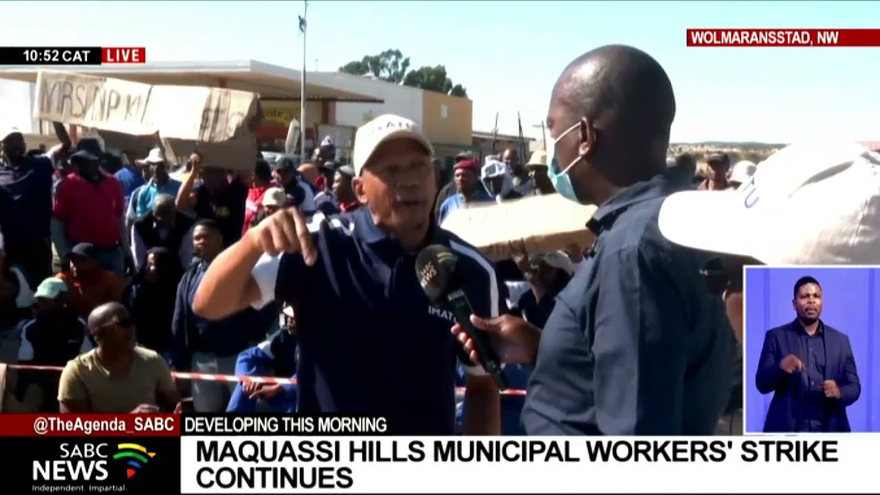 Strike Action | Maquassi Hills Local Municipality workers march to Wolmaransstad municipal offices