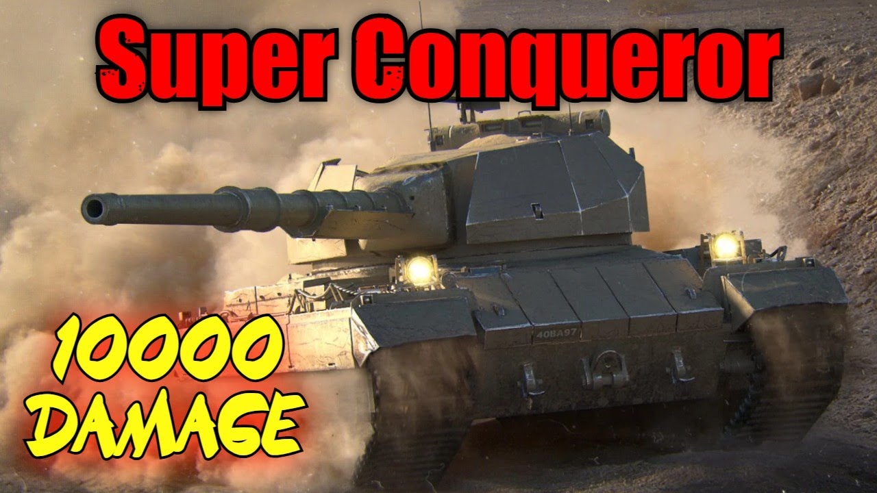 Super Conqueror feat. @Tokito6878: 10K Damage: World of Tanks Console