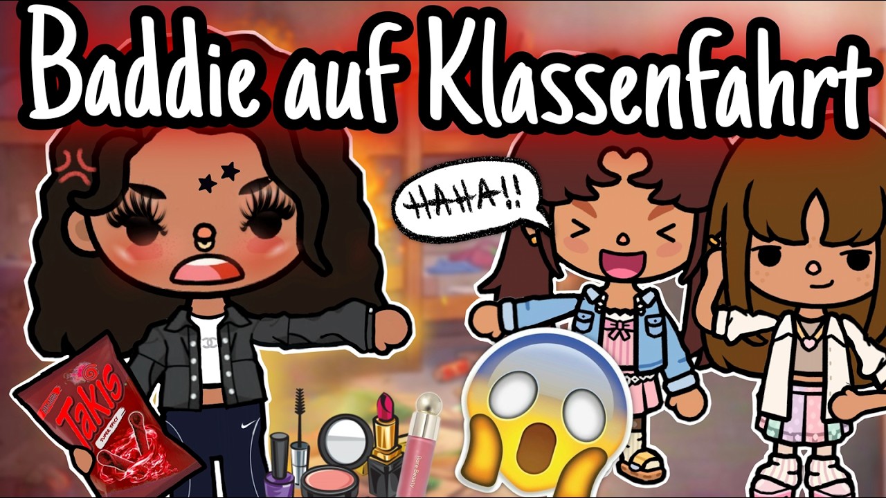 BADDIE AUF KLASSENFAHRT 😈🚌🖤  | PART 3 |  TOCA BOCA STORY DEUTSCH  | ALLES TOCA