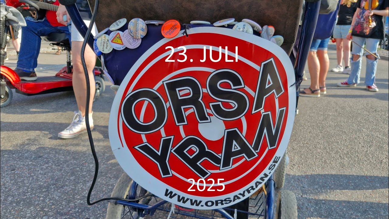 Korta glimt från Orsayran 23. juli 2025