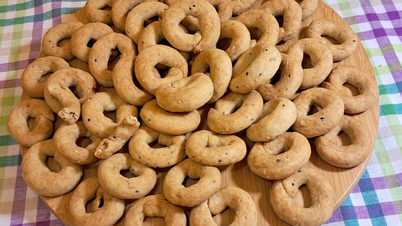 كعك الافران المالح المقرمش 🥨 كعك العيد المالح بكل اسراره سهل سريع ومكونات بسيطة ولا اطيب😋