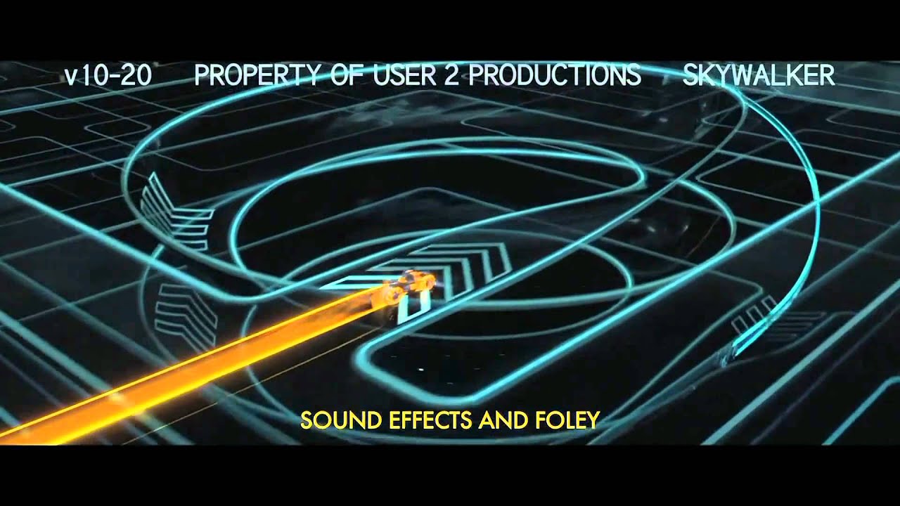 Tron Legacy : Sound Effects Vs Final Mix