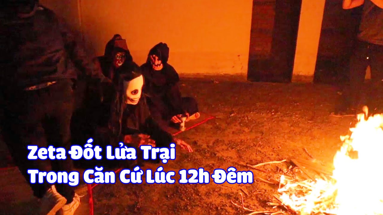 Zeta Đốt Lửa Trại Lúc 12h Đêm Tại Căn Cứ Với Linh Miu, Zeta Bị Sói Xám Bắt Cóc | Linh Miu Official