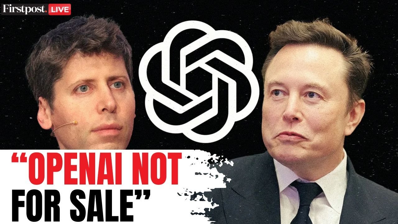 Sam Altman LIVE: OpenAI CEO Rejects Musk's ChatGPT Bid; Offers to Buy Twitter |Paris AI Summit  N18G