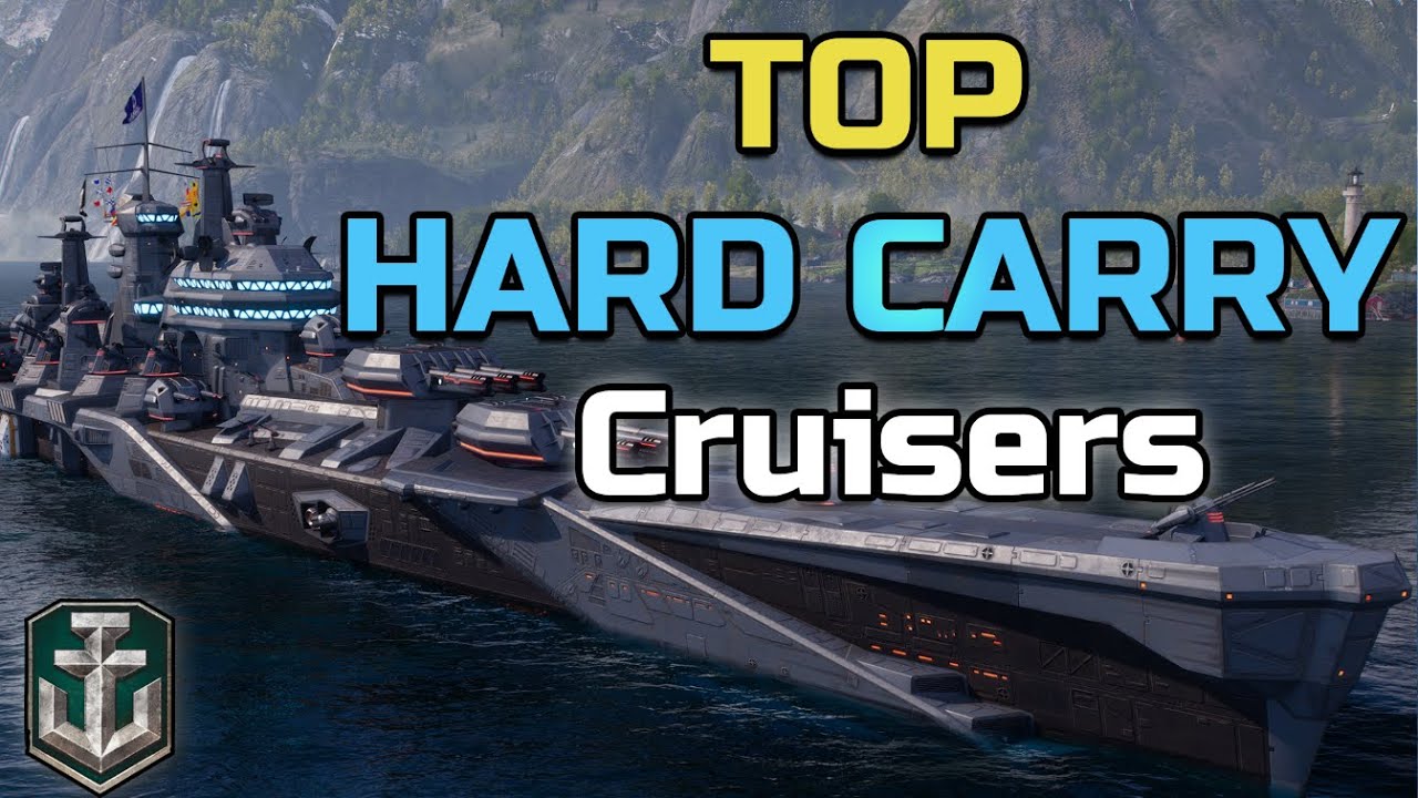 Top 5 Hard Carry Cruisers in World of Warships!