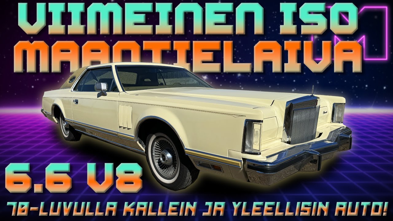KOEAJOSSA - LINCOLN CONTINENTAL MARK V 6.6 V8 (1977)