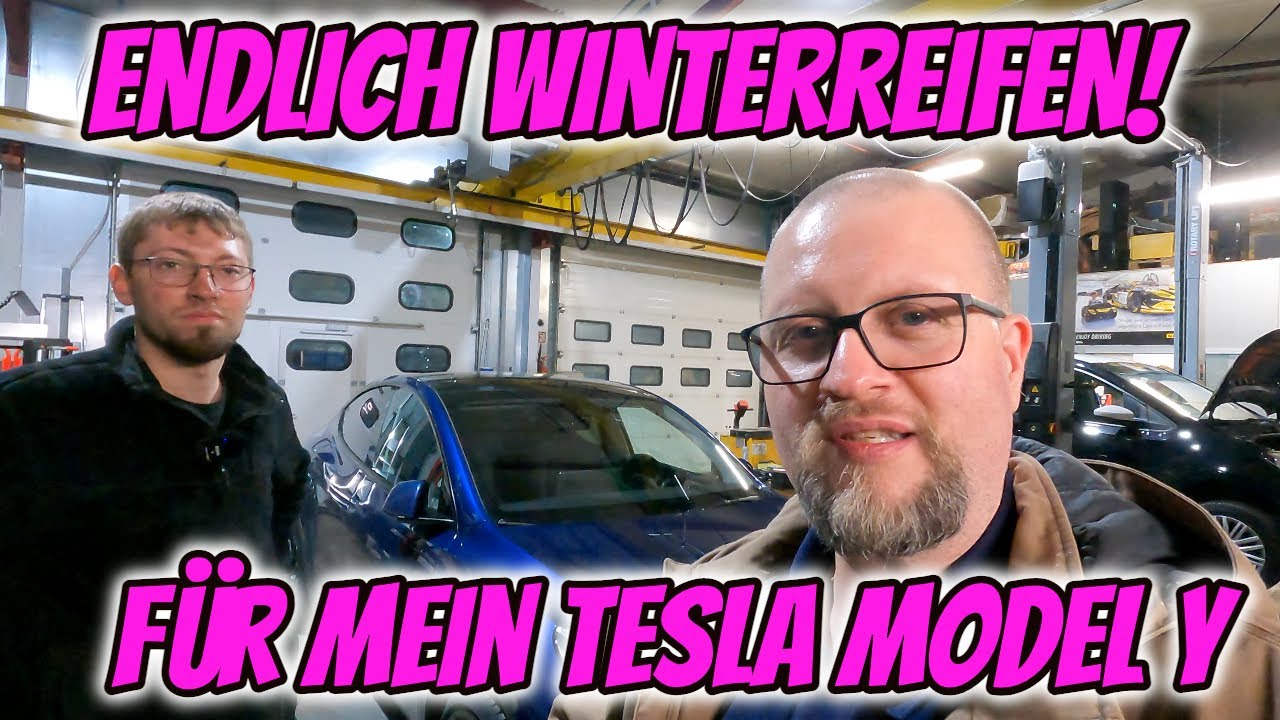 TESLA MODEL Y ENDLICH WINTERREIFEN | MINI DOKU 🔋😃👍
