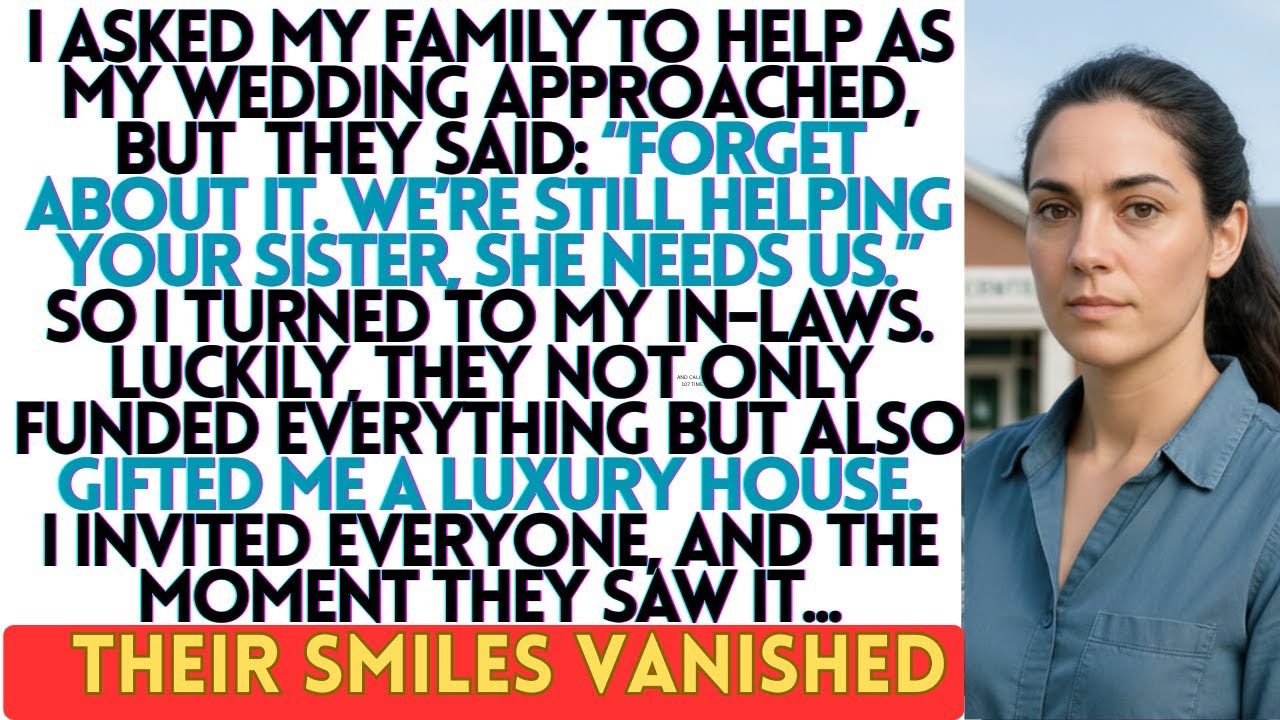 My Parents Refused To Help Me With My Wedding—But Demanded the House My In Laws Gave Me  So I…