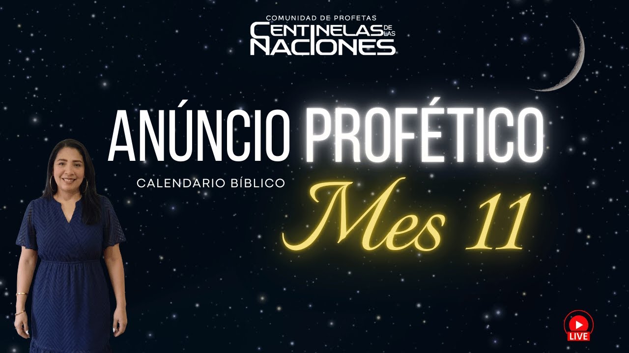 ANUNCIO PROFETICO MES # 11- ACEITE SOBRE TU CABEZA - UN SONIDO DE LIBERTAD