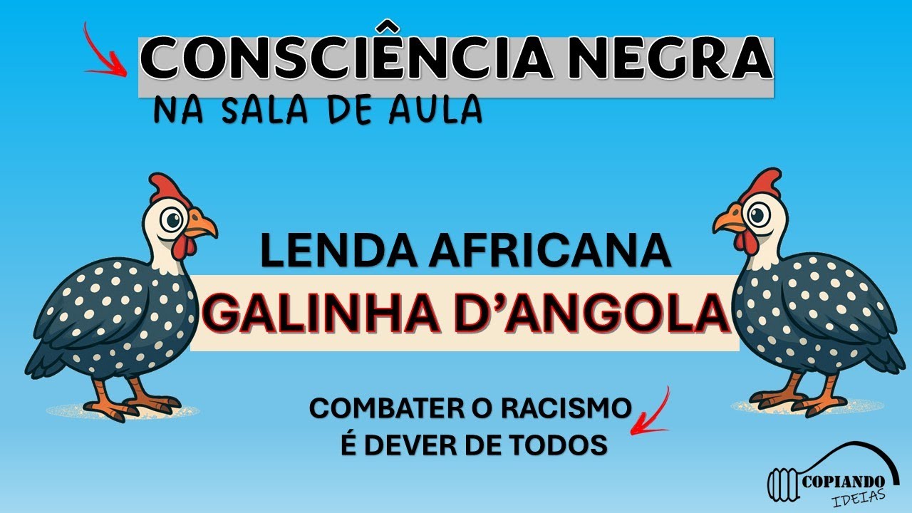 “Consciência Negra na sala de aula: Galinha-d’angola com Tangram e arte criativa”