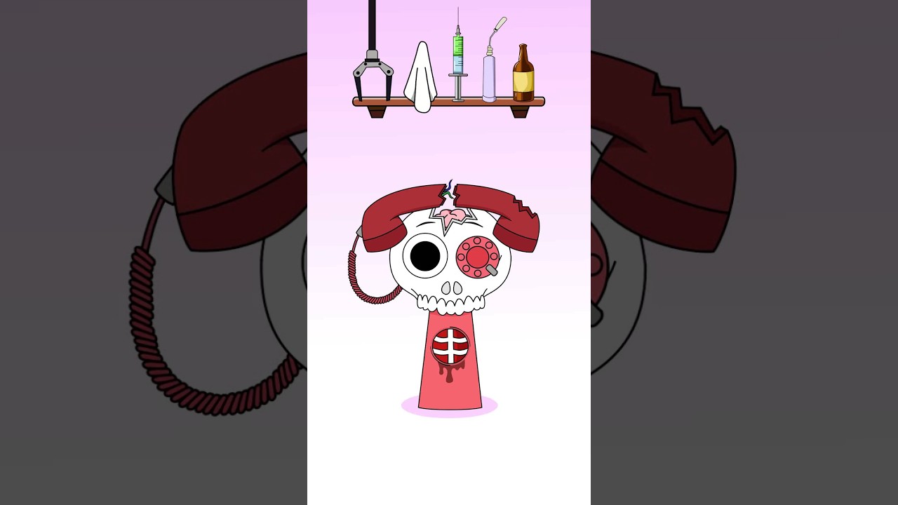 Oh no!! HELP Tele OC Repair | Sprunki Sun VS Simon #sprunki #incredibox #sprunkiincredibox