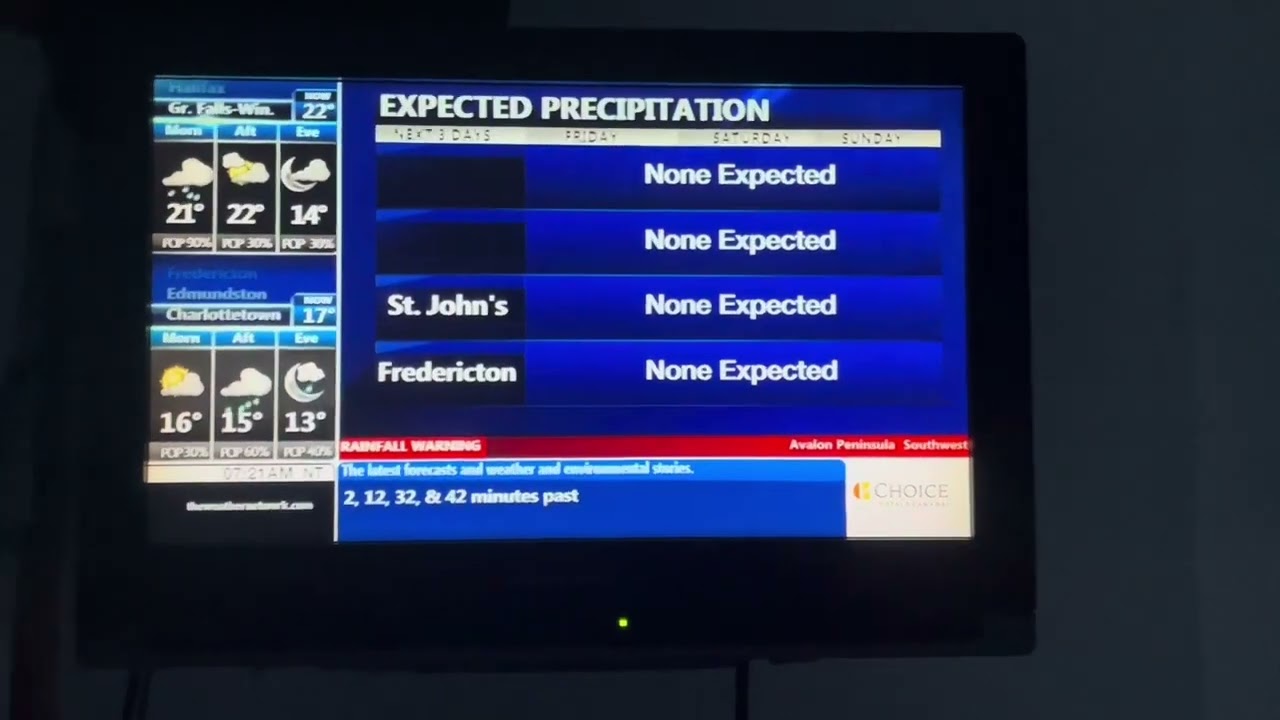 (SPECIAL) The Weather Network Local Forecast Thursday August 31 2023