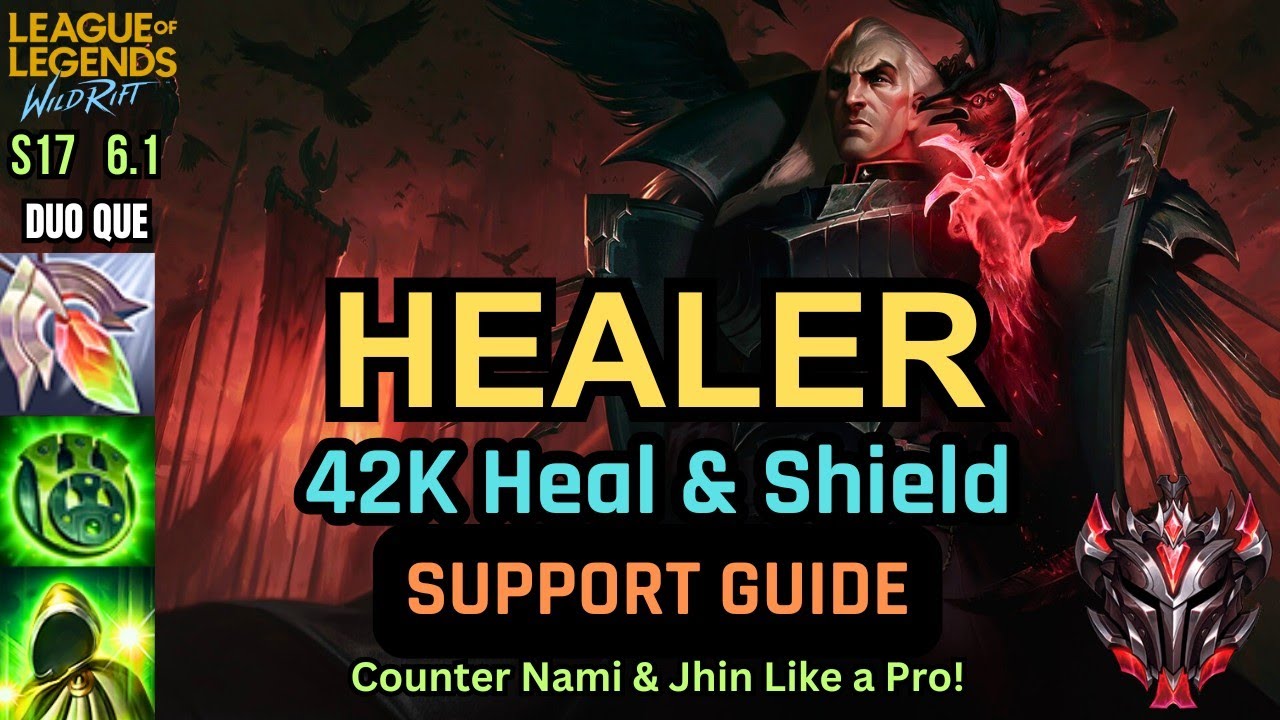 Wild Rift Healer Swain Support Guide - Heal, Shield & Protect - Build, Runes, Gameplay Tips