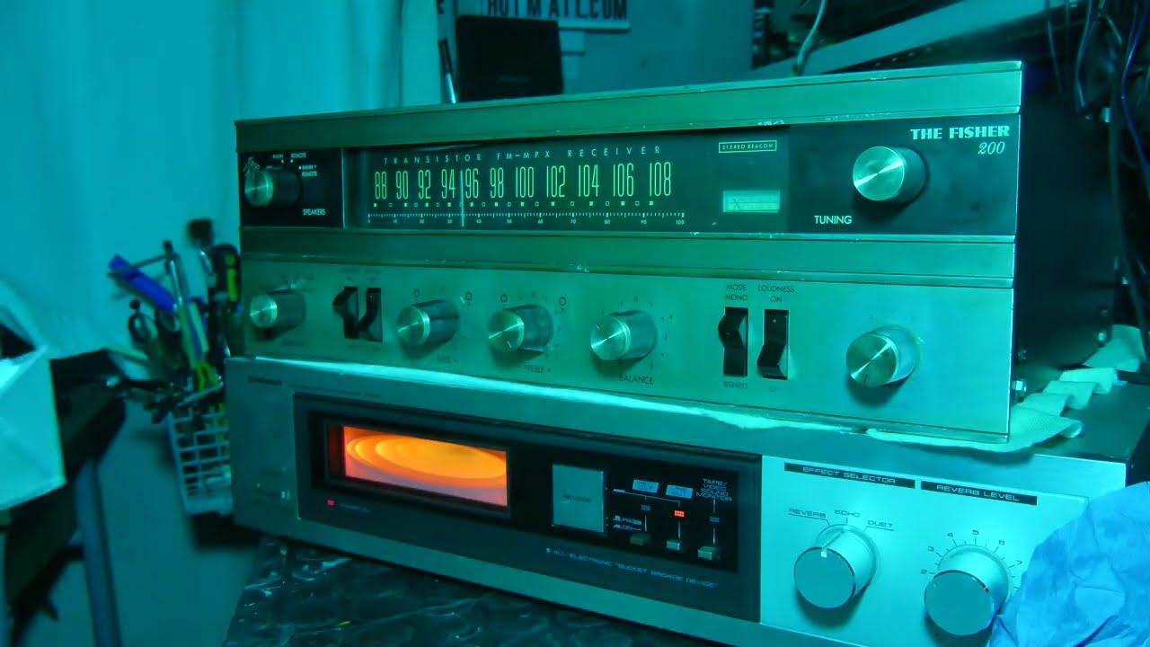 Fisher 200 T, Pioneer SR-60.