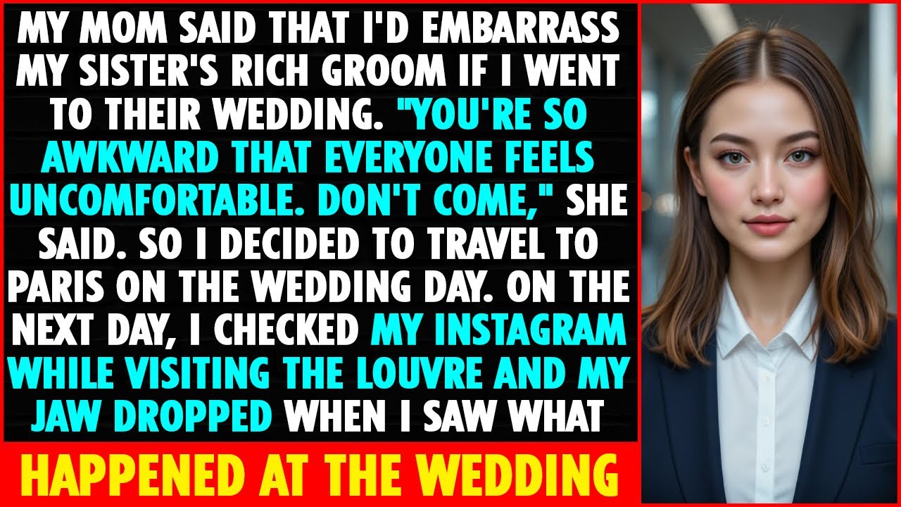 I Wasn’t Invited to My Sister’s Wedding—Then Footage of the Groom Spitting on My Mom Went Viral...