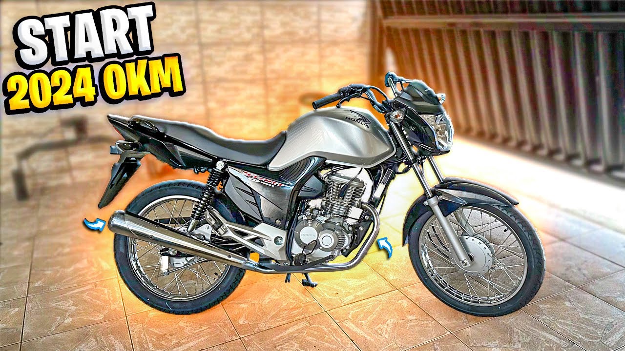 LANCEI O MELHOR ESCAPE ESTRALADOR NA START 160 2024 0KM