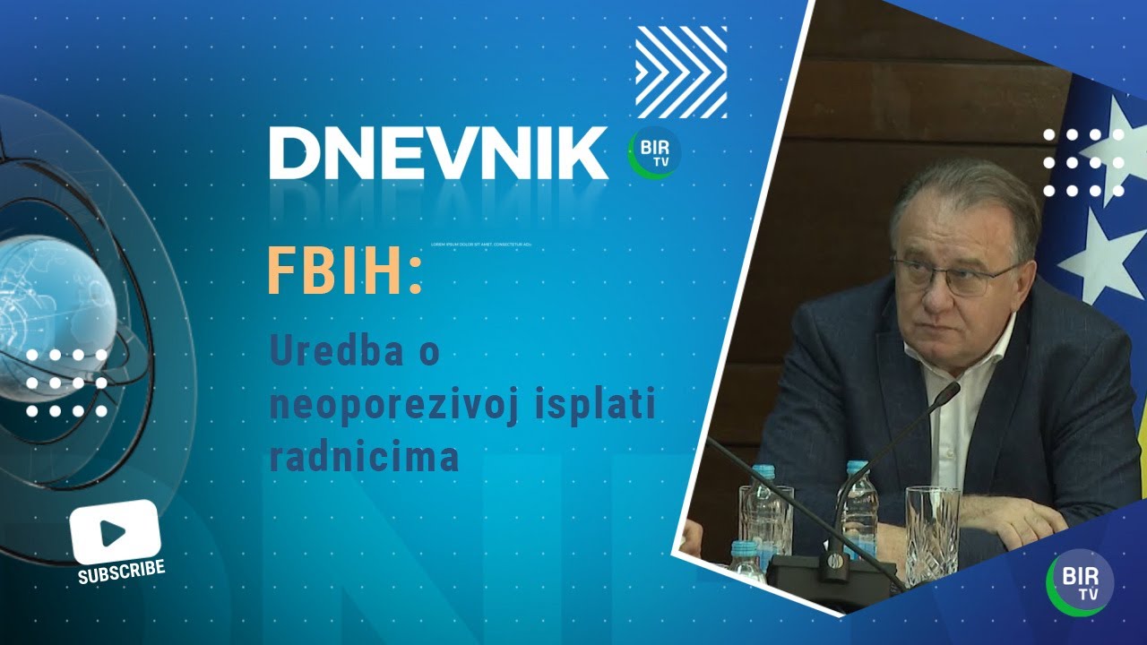 U FBIH predložena uredba o isplati neoporezive pomoći radnicima u visini do 300 KM mjesečno