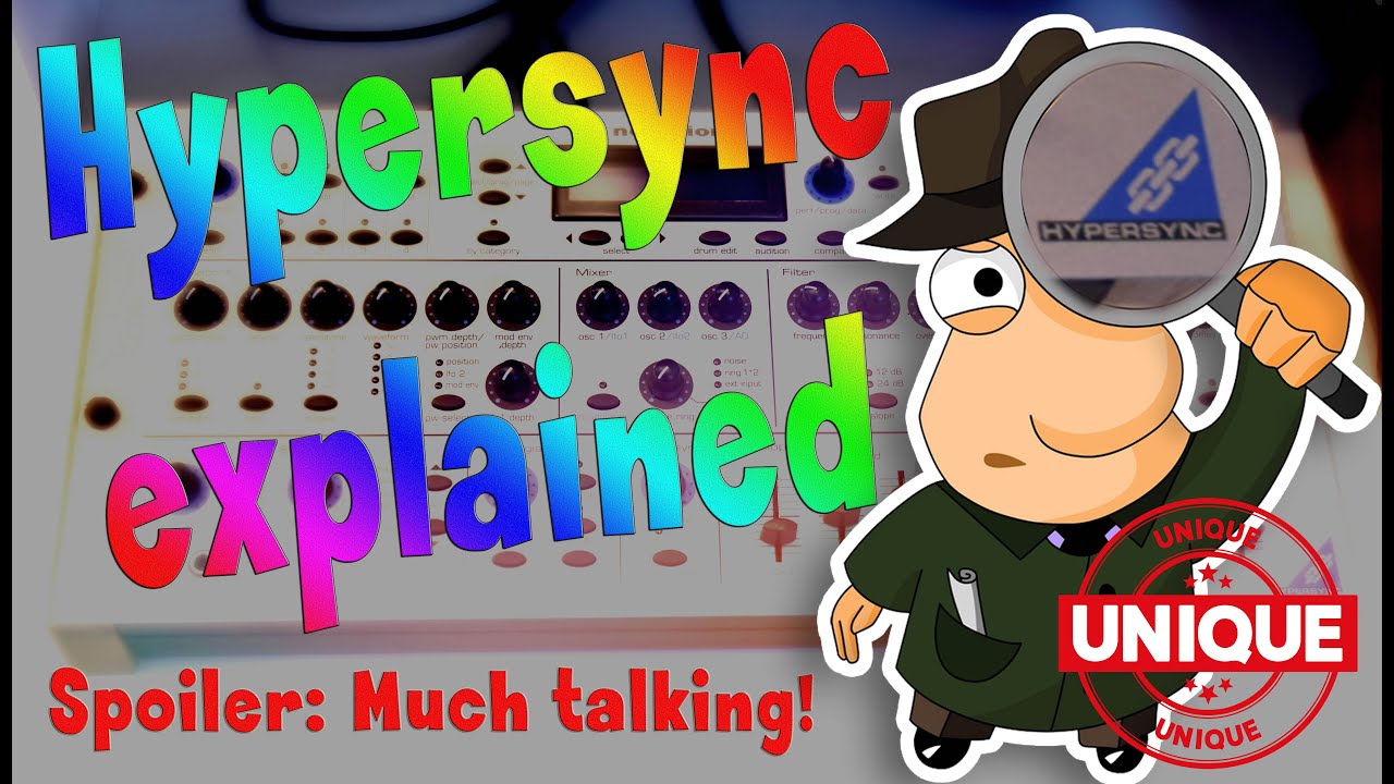Novation KS Rack - #3 Hypersync Mode overview - unique Feature explained | Spoiler: Much talking :-D