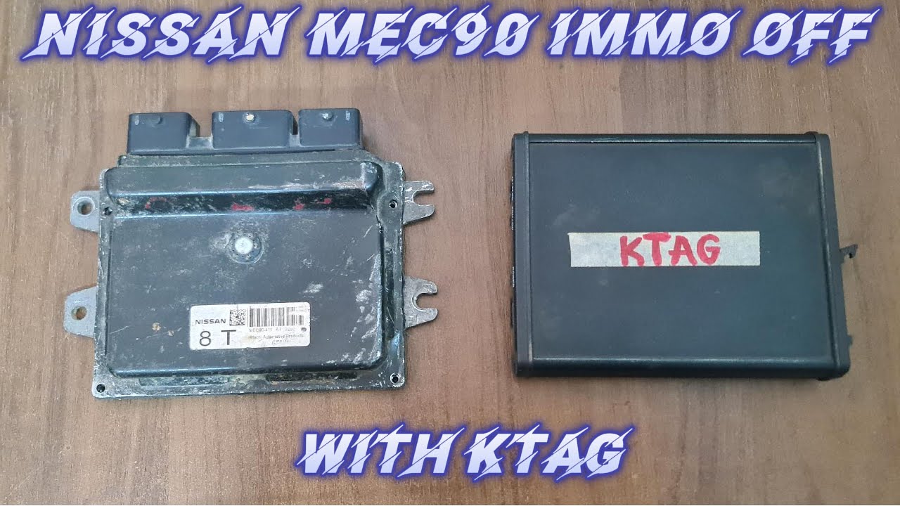 NISSAN IMMO OFF WITH KTAG