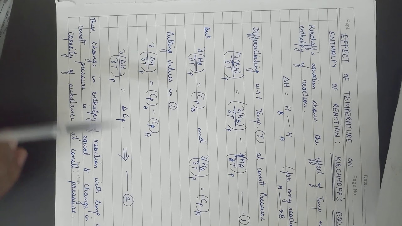 Kirchhoff equation