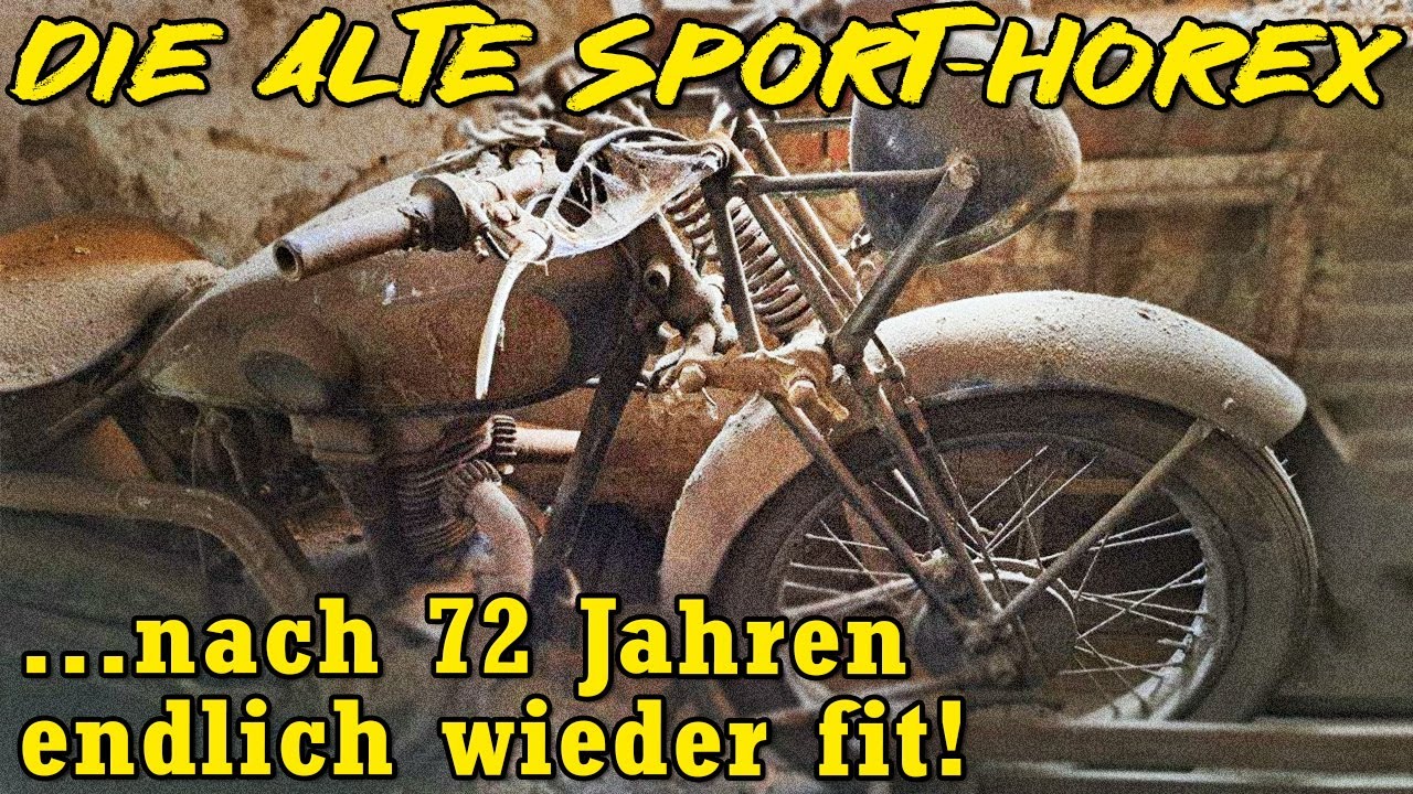 Die alte Sport-Horex ...nach 72 Jahren endlich wieder fit! | Harzer Bikeschmiede