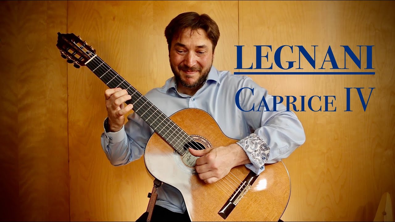 Luigi Legnani - Caprice no.4 - Classical Guitar (Antoine Pansera)