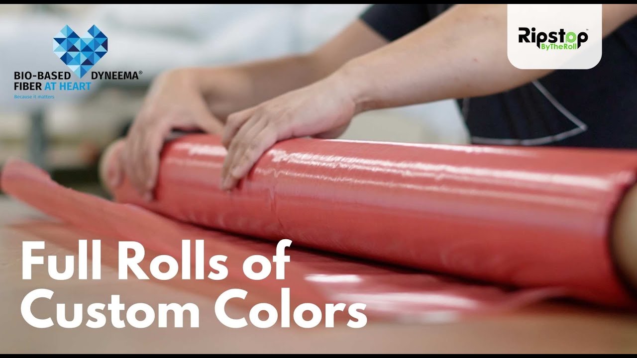 Full Rolls of Custom Colors in Dyneema® Composite Fabrics