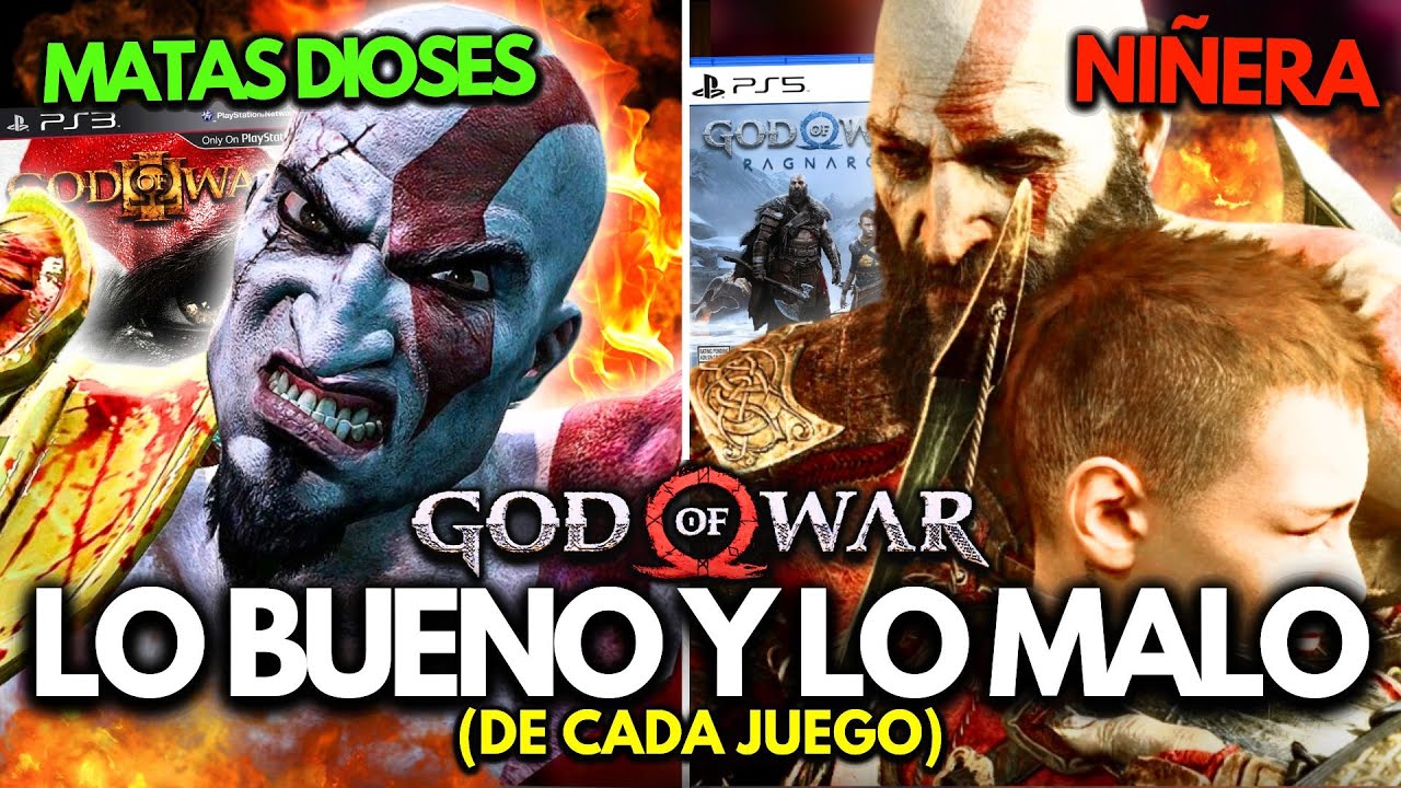 Lo BUENO y lo MALO de LOS JUEGOS de GOD OF WAR 🔥