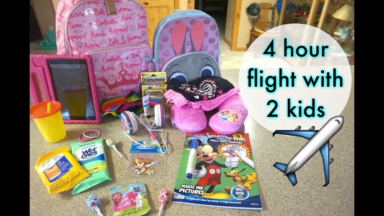 PACKING MY KIDS CARRY ON | TIPS FOR FLYING WITH KIDS 🎒✈️