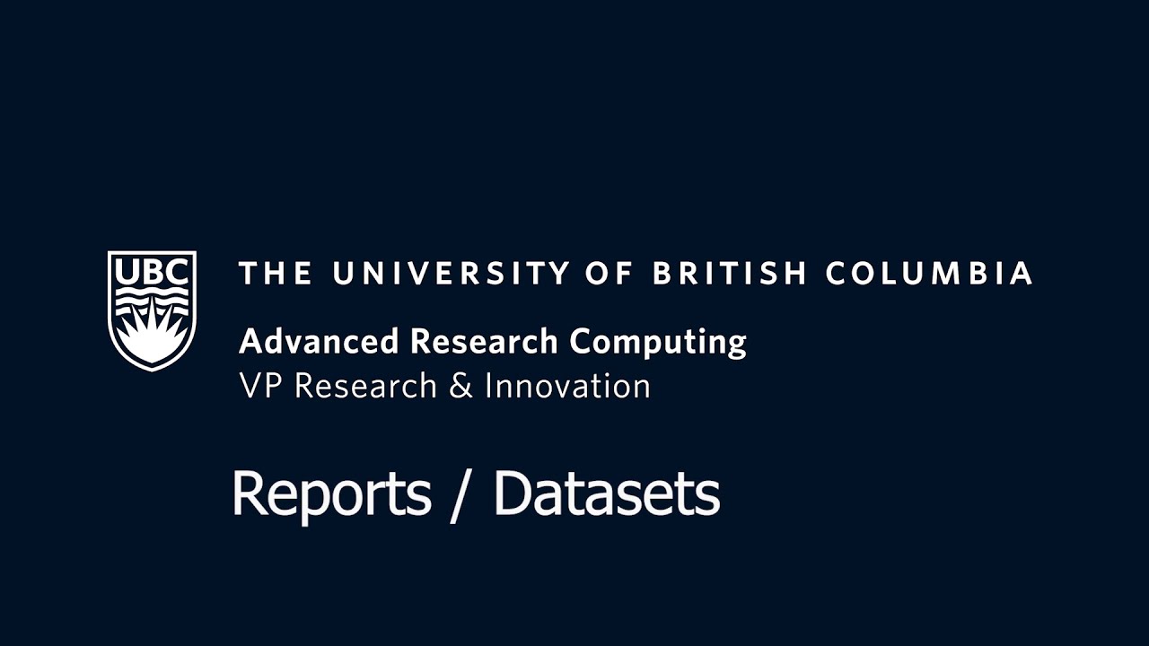 REDCap - Reports and Datasets